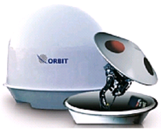 ORBIT Quad Ku-Band Maritime Stabilized TVRO System / AL-7203